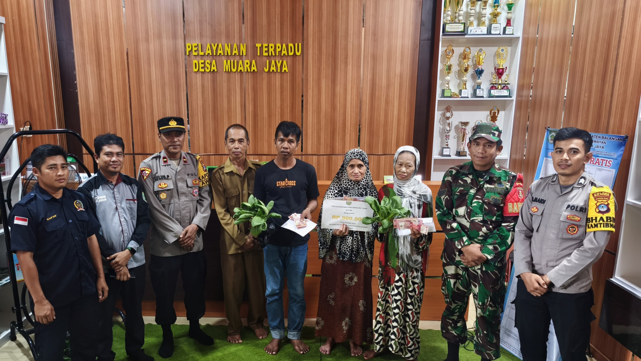 Penyaluran BLT Dana Desa Triwulan II Dilaksanakan di Desa Muara Jaya