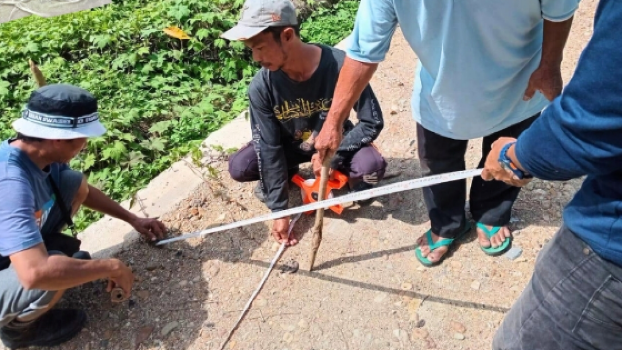 Jalan Usaha Tani Desa Kupang Resmi Bersertifikasi
