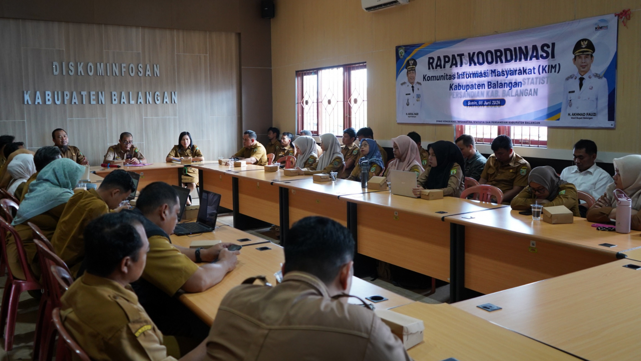 KIM Racah Mampulang Desa Balida Perkuat Peran sebagai Mitra Informasi Publik dalam Rakor KIM Kabupaten Balangan 2026