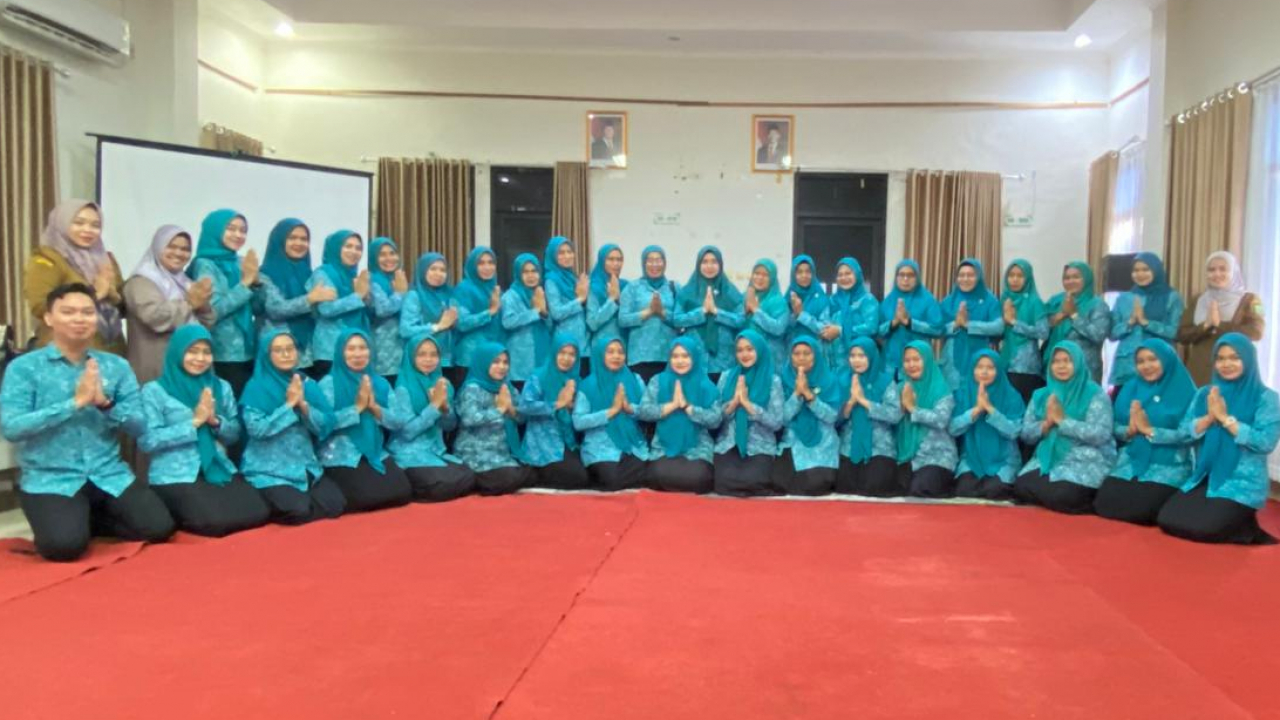 Rapat Bulanan PKK Kecamatan Paringin Perkuat Koordinasi Program Pemberdayaan Keluarga