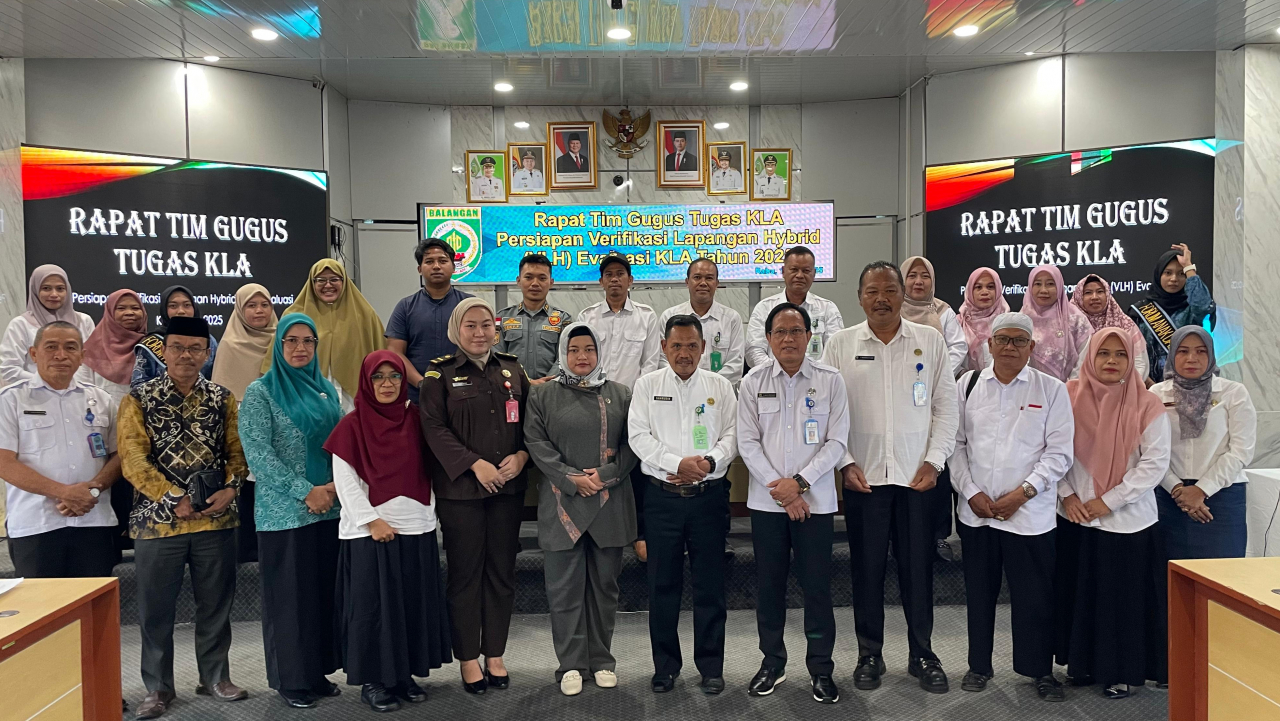Desa Balida Diundang dalam Rapat Tim Gugus Tugas KLA Kabupaten Balangan, Dipersiapkan Sebagai Pilot Projek Desa Ramah Anak dan Perempuan