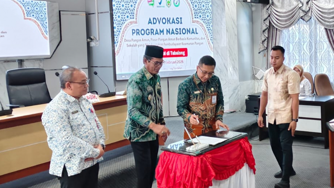 Desa Balida Hadiri Advokasi Intervensi Keamanan Pangan, Dukung Program Nasional Desa Pangan Aman