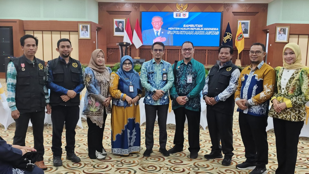 Kepala Desa Balida Hadiri Peresmian Pos Bantuan Hukum dan Kick Off Pelatihan Paralegal 2026