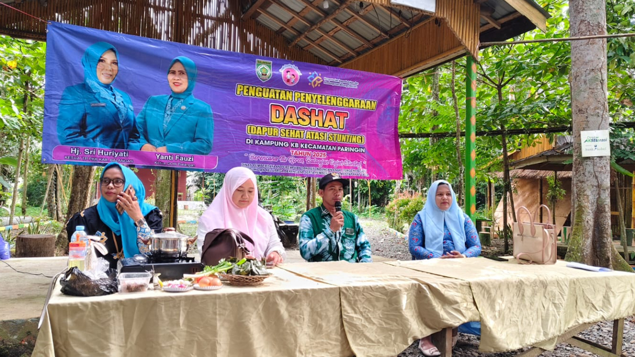 Penyelenggaraan Program DASHAT di Kampung KB Kecamatan Paringin Fokus Atasi Stunting melalui Pemberdayaan Masyarakat