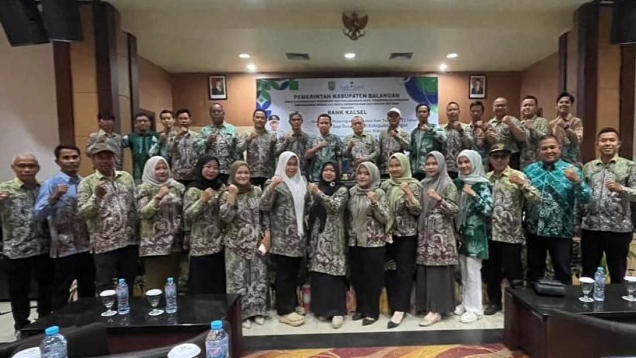 Desa Balida Ikuti Sosialisasi Penerapan Transaksi Non Tunai Tahun 2026