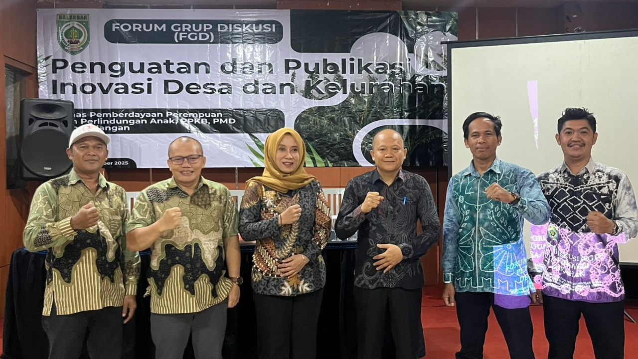 Desa Balida Ikuti FGD Penguatan Inovasi Desa dan Kelurahan Kabupaten Balangan