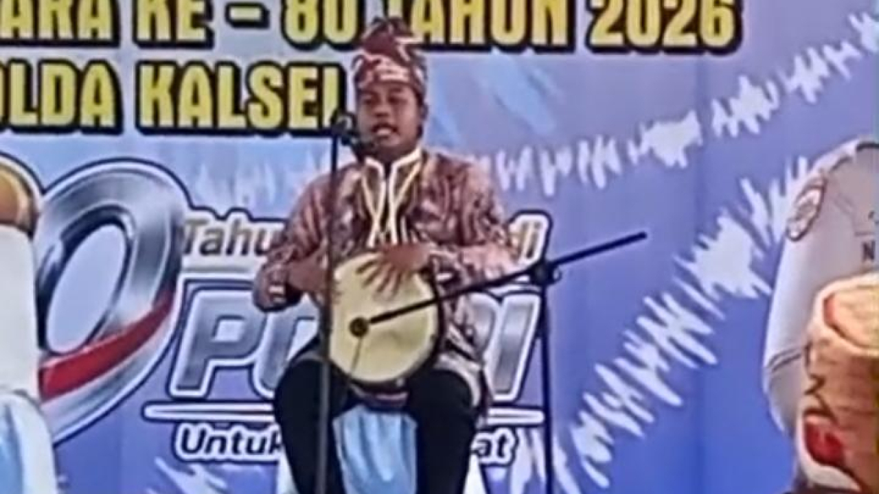 Sanggar Seni Balida Satria Raih Juara 3 Lomba Madihin Tingkat Polda Kalsel