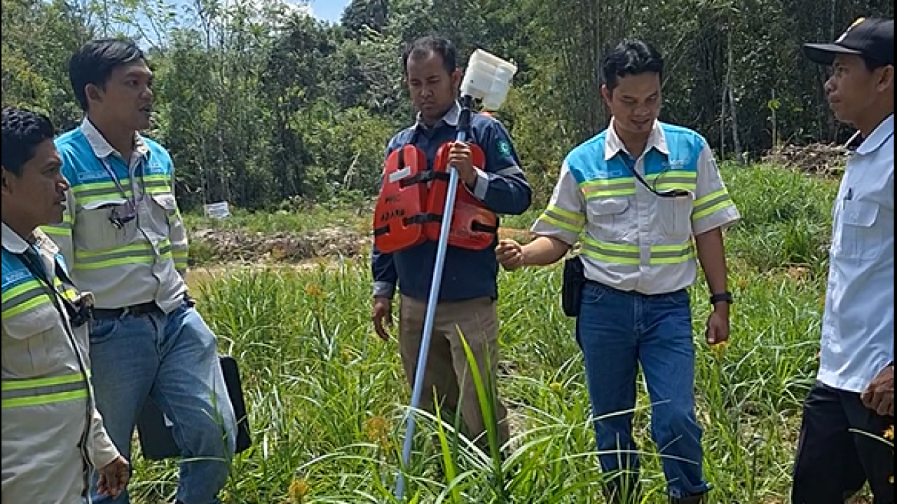 SURVEI LOKASI DAN PENGECEKAN KUALITAS AIR UNTUK BANTUAN BIBIT NILA UNGGUL DI DESA BALIDA