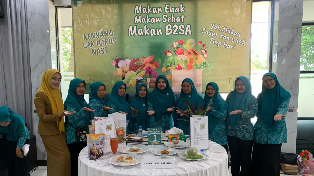 Desa Balida Wakili Kecamatan Paringin dalam Lomba Menu B2SA Tingkat Kabupaten Balangan