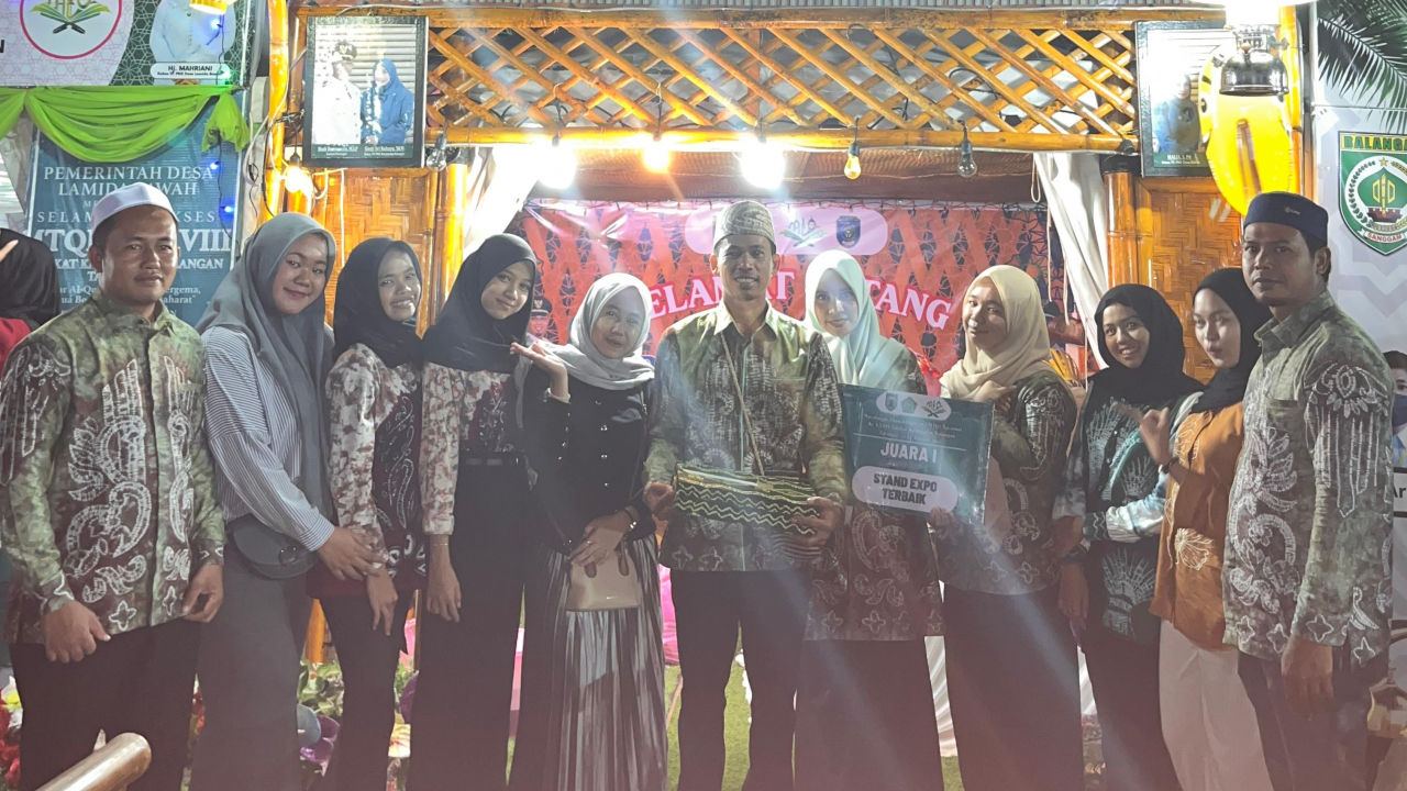 TP PKK Desa Balida Raih Juara I Stand Expo Terbaik di MTQ XVIII Kabupaten Balangan 2025