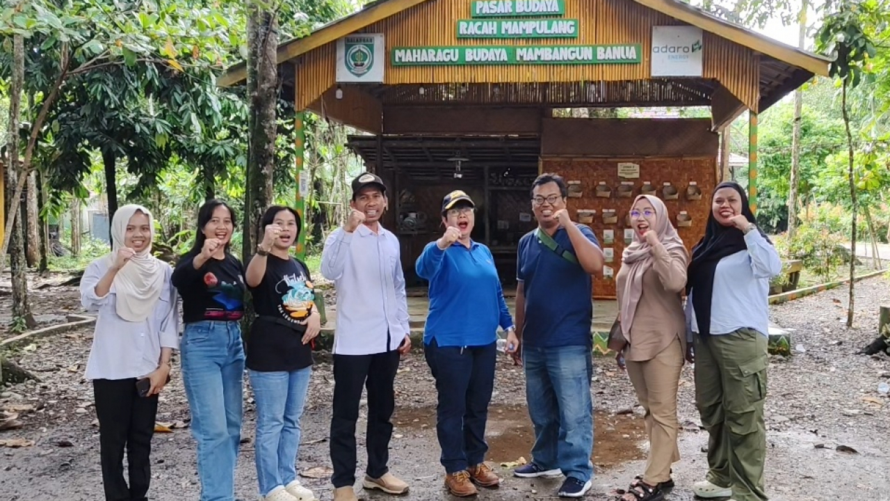 Kunjungan AKPARNAS Banjarmasin, Desa Balida Siap Kembangkan Potensi Wisata