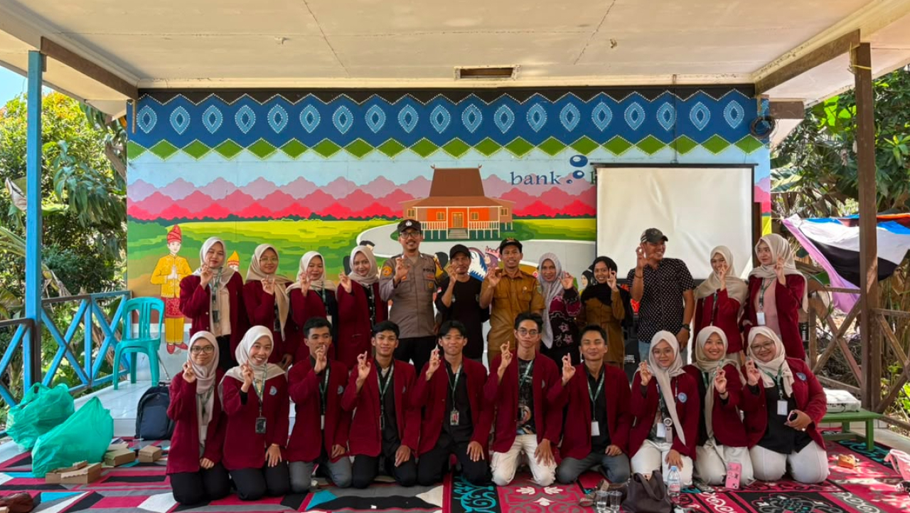 Pemerintah Desa Balida Menerima Penyampaian Program Kerja KKN Universitas Muhammadiyah Banjarmasin