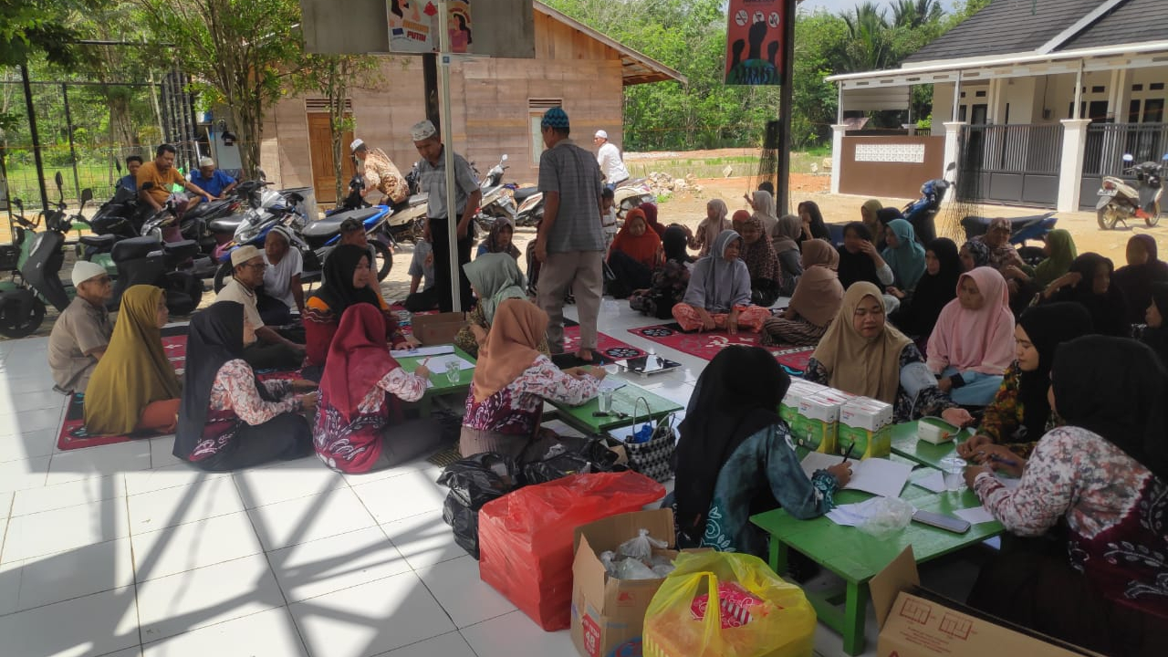PKK Desa Balida Gelar Posyandu Lansia Bersama Dokter Puskesmas Paringin