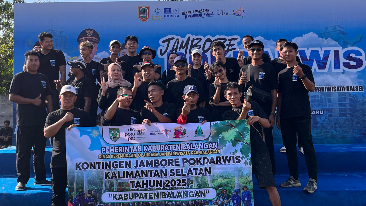 Pokdarwis Desa Balida Ikut Meriahkan Jambore Pokdarwis 2025 di Amanah Borneo Park Banjarbaru