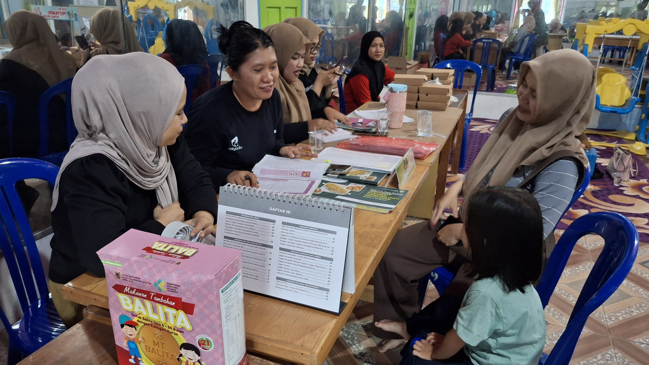 Posyandu Baburrahmah Desa Bungin Perkuat Layanan Kesehatan Ibu dan Anak