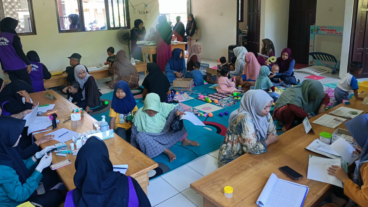 Posyandu Sajian Ilmu Desa Bungin Hadirkan Layanan Kesehatan Terpadu bagi Seluruh Siklus Hidup