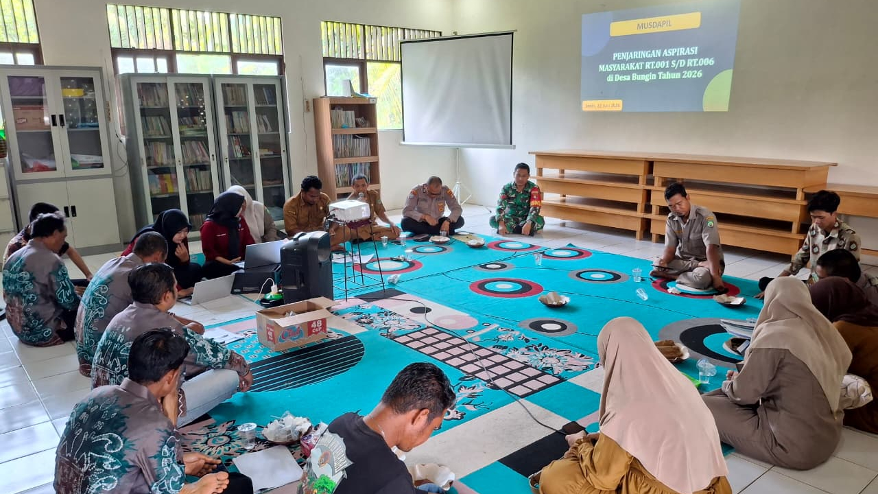 Pemerintah Desa Bungin Tampung Aspirasi Warga, Wujudkan Pembangunan yang Partisipatif