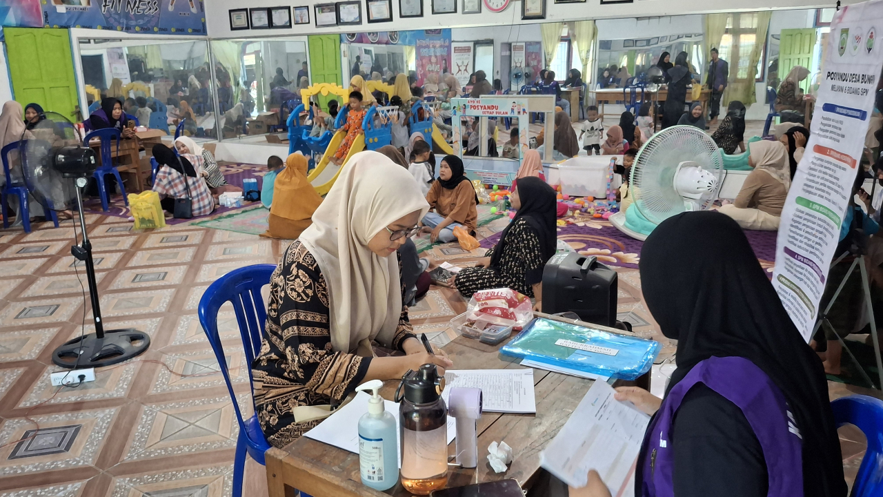 Posyandu Baburrahmah Desa Bungin Tingkatkan Layanan Kesehatan Ibu dan Anak