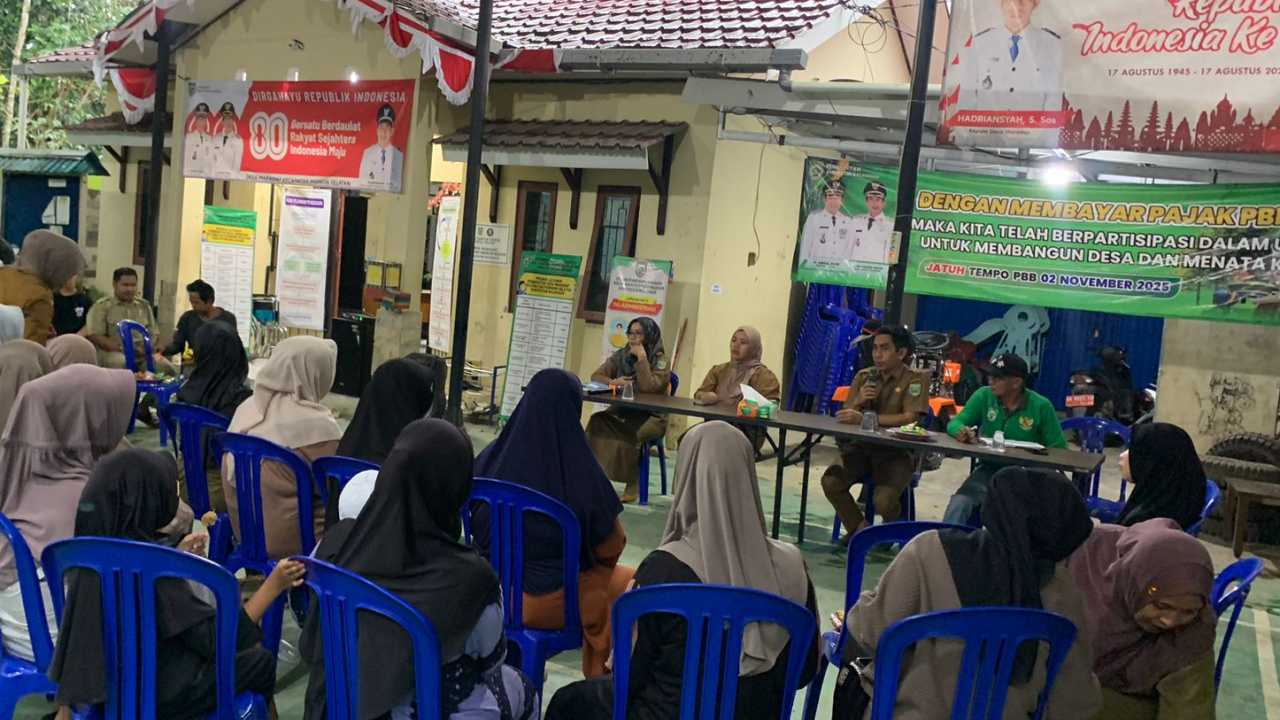 Pemdes Maradap Gelar Rapat Koordinasi Bersama Seluruh Kelembagaan Desa