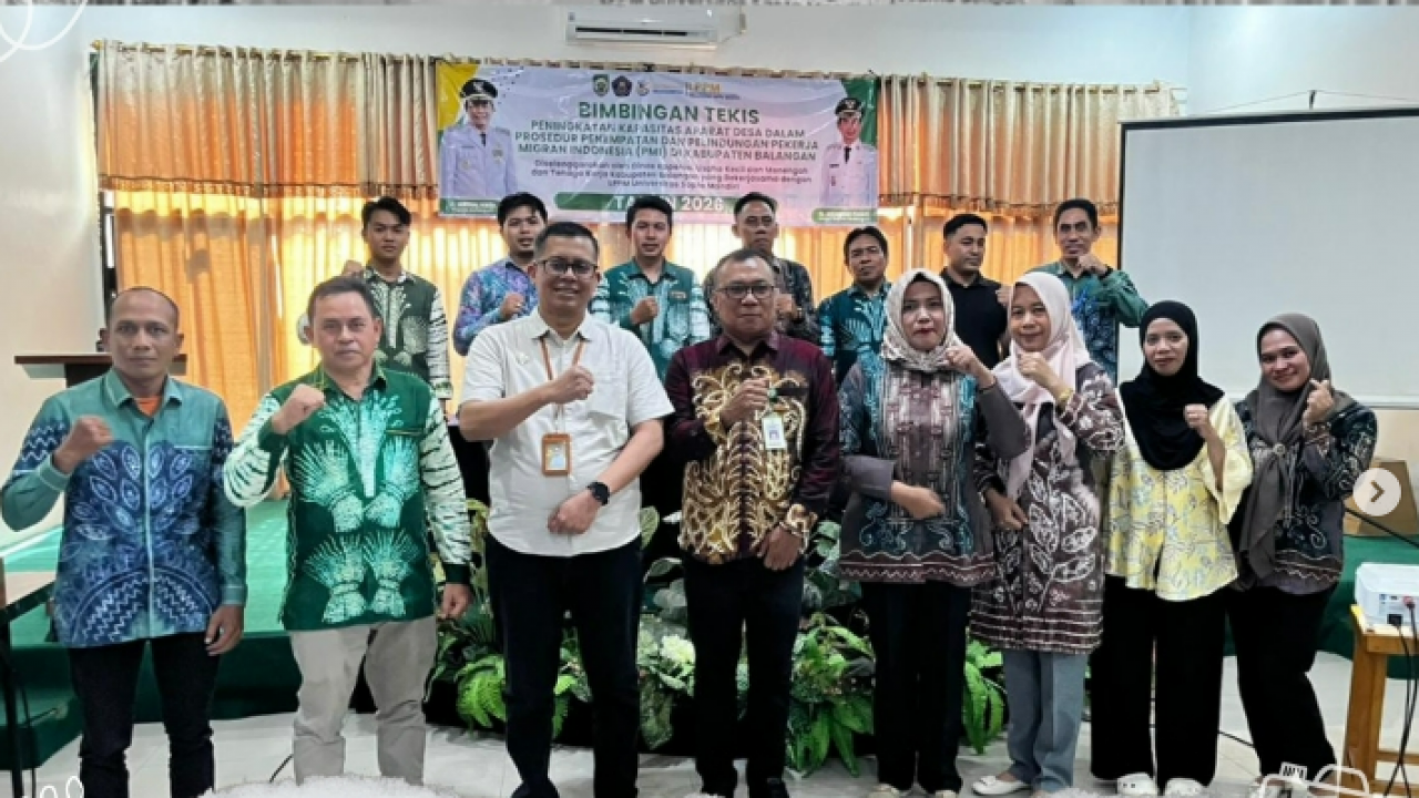 Kepala Desa Maradap Ikuti Bimtek Penempatan dan Perlindungan Pekerja Migran Indonesia