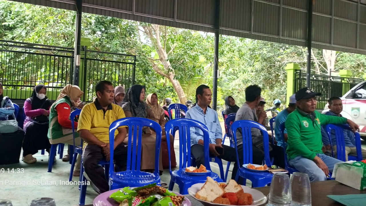 Pemdes Maradap Gelar Rapat Koordinasi Kelompok Tani untuk Penguatan Kelembagaan Petani