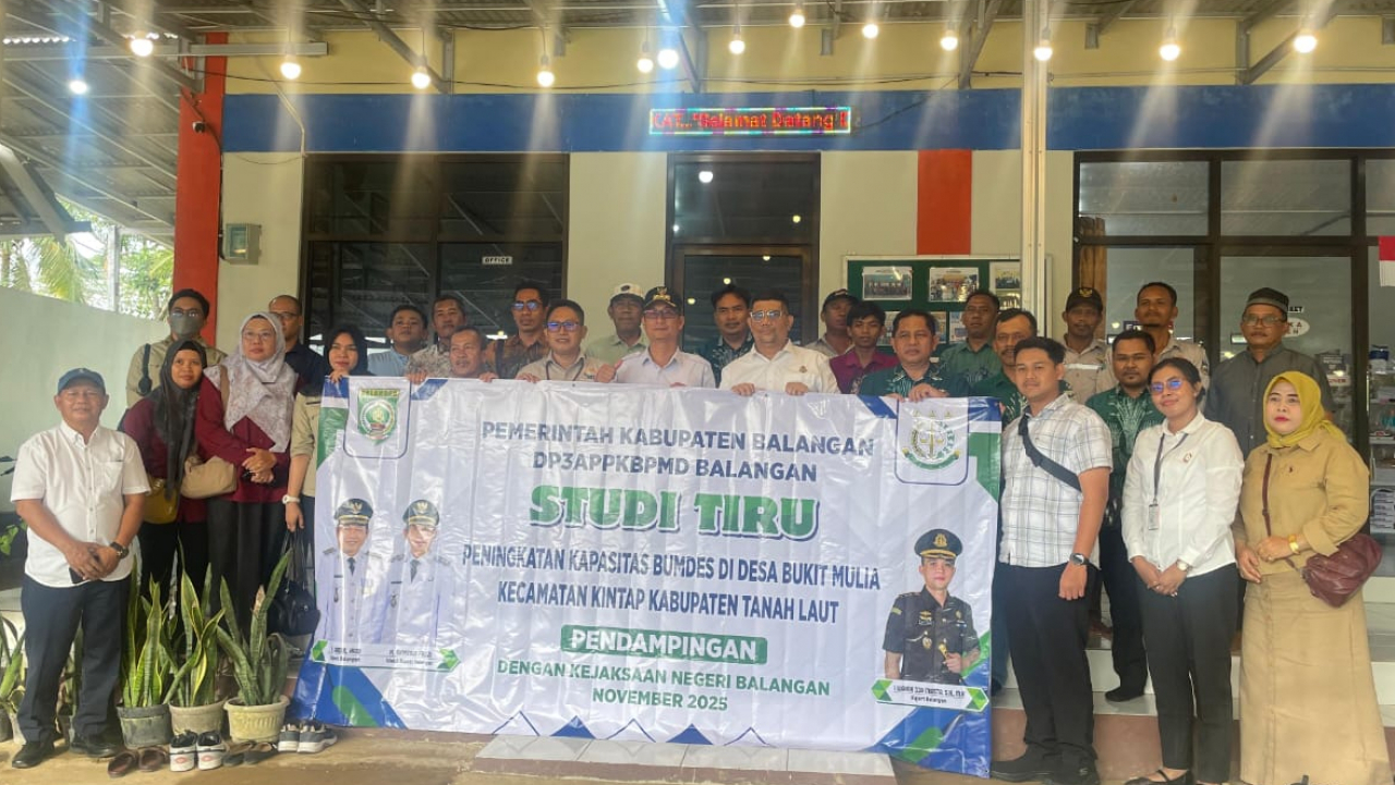 Desa Maradap Ikuti Studi Tiru Pengelolaan BUMDes Berkah Mulia di Tanah Laut