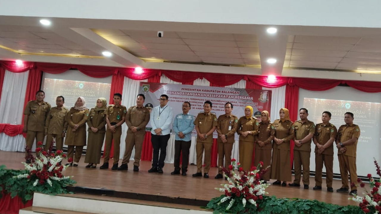 Desa Maradap Hadiri Penandatanganan MoU Pemkab Balangan dan Kejari Terkait Penanganan Masalah Hukum Perdata dan TUN