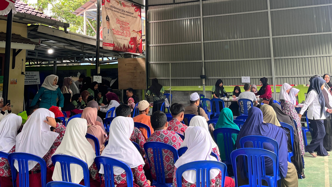 Desa Maradap Laksanakan Posyandu ILP untuk Tingkatkan Layanan Kesehatan Masyarakat