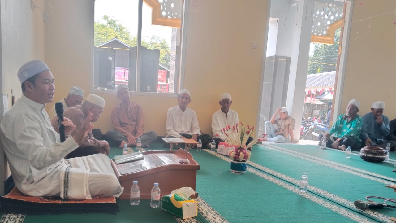 Peringatan Maulid Nabi Muhammad SAW di Langgar Riyadhus Shalihin Desa Maradap