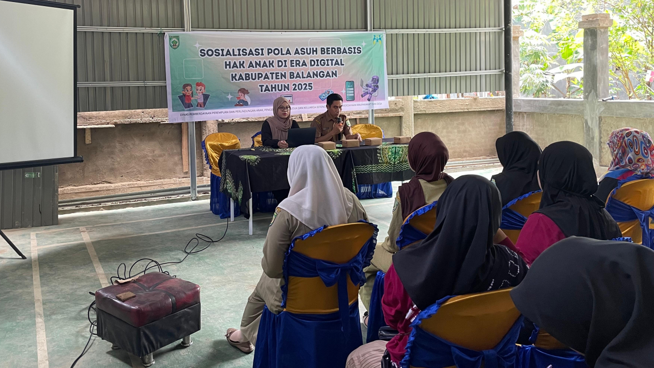 Sosialisasi Pola Asuh Berbasis Hak Anak di Era Digital Digelar di Desa Maradap