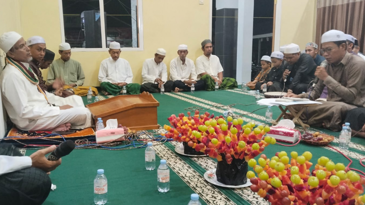 Peringatan Isra Mi’raj Nabi Muhammad SAW dan Haul Abah Guru Sekumpul Digelar di Desa Maradap
