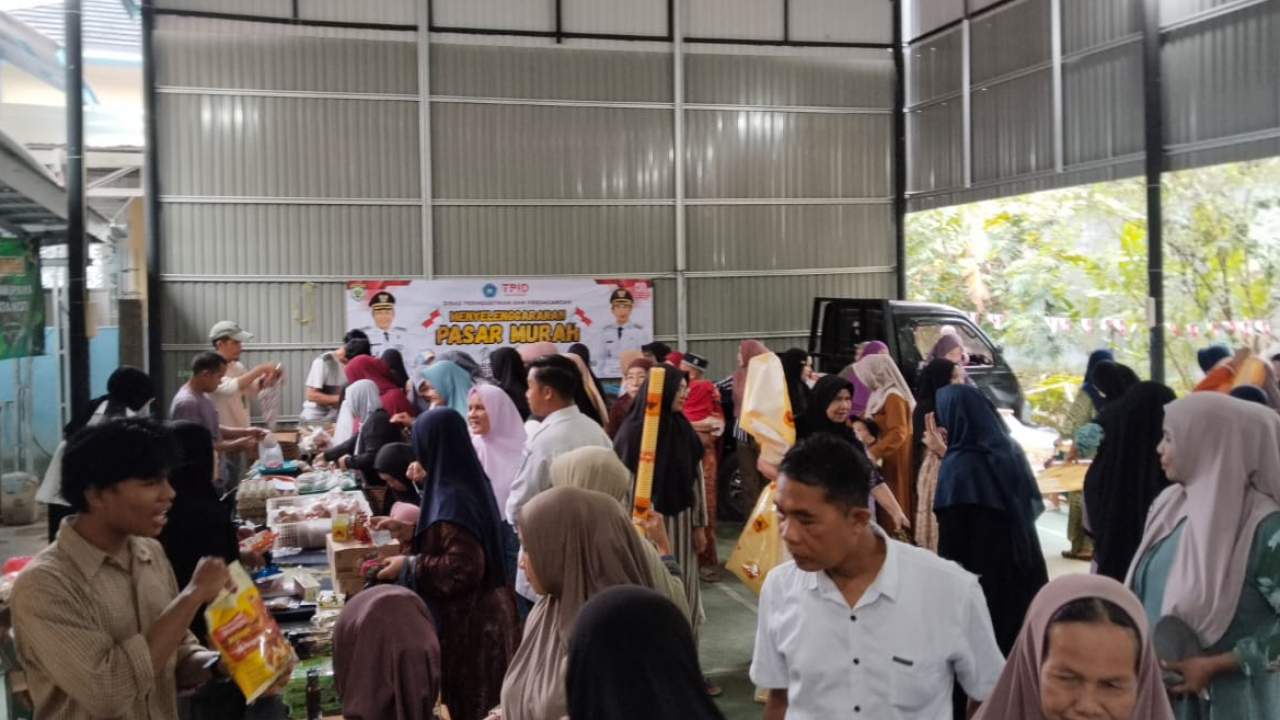 Desa Maradap Jadi Lokasi Pasar Murah Semarak Kemerdekaan HUT RI Ke-80