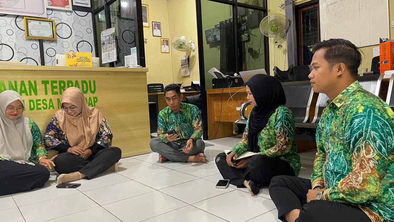 Pemdes Maradap Gelar Rapat Koordinasi Bulanan, Perkuat Kinerja dan Pelayanan Desa