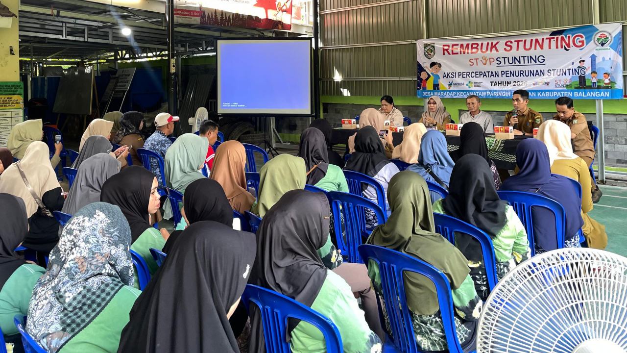 Rembuk Stunting Desa Maradap, Perkuat Sinergi Cegah dan Tangani Stunting