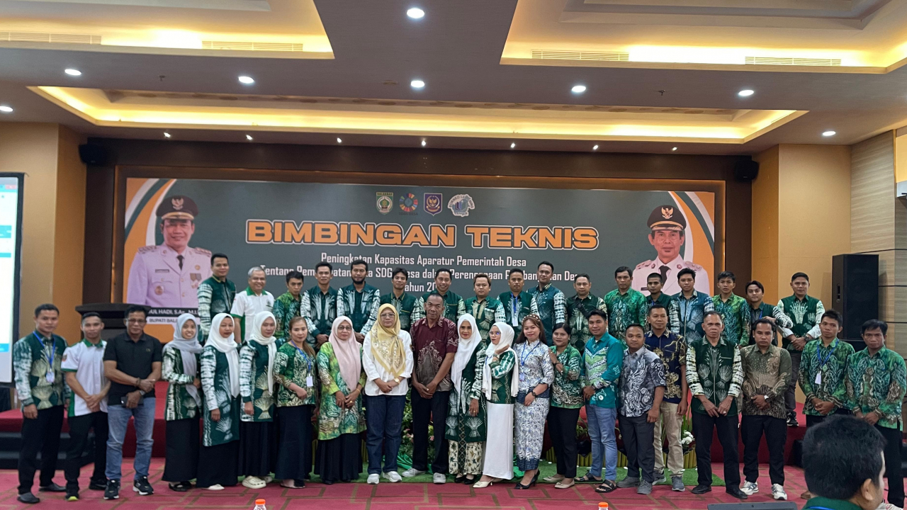 Desa Sungsum Ikuti Bimtek SDGs untuk Penguatan Perencanaan Pembangunan Berbasis Data
