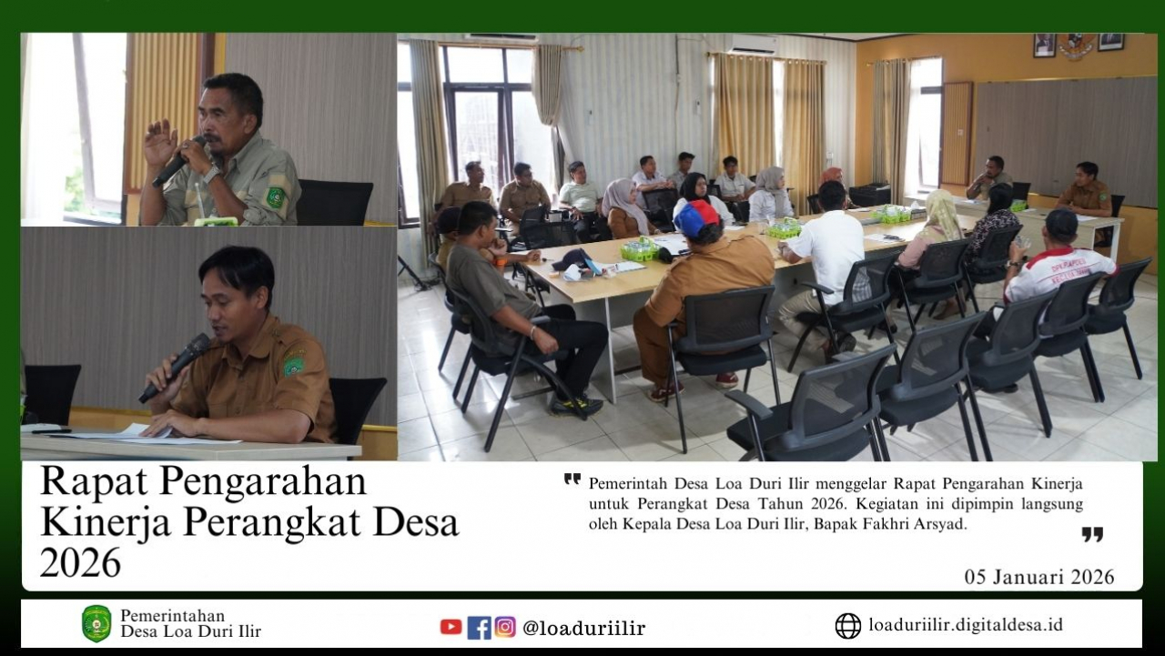 RAPAT PENGARAHAN KINERJA PERANGKAT DESA 2026