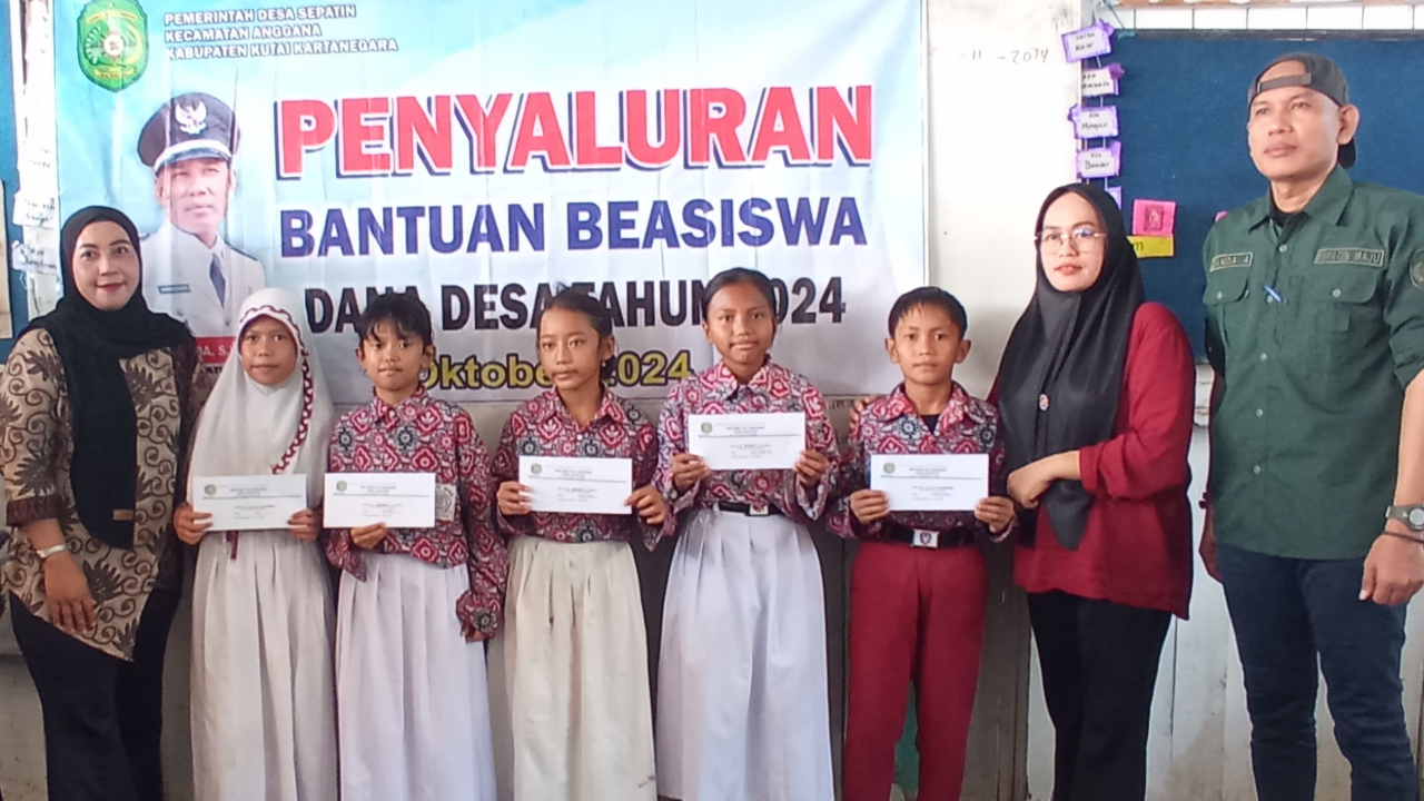 Beasiswa dari Dana Desa untuk Siswa SD dan SMP di Desa Sepatin