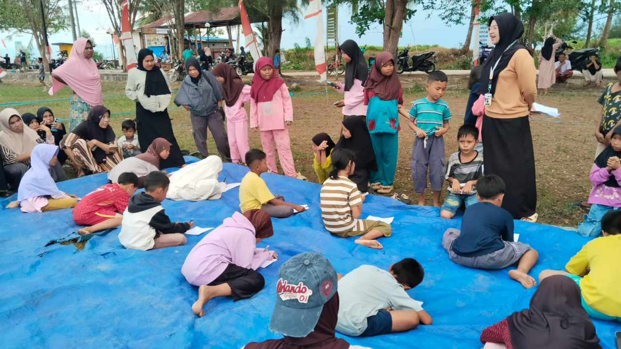 Meriah! Lomba HUT RI ke-80 di Pantai Biru Kersik Satukan Semangat Kebersamaan