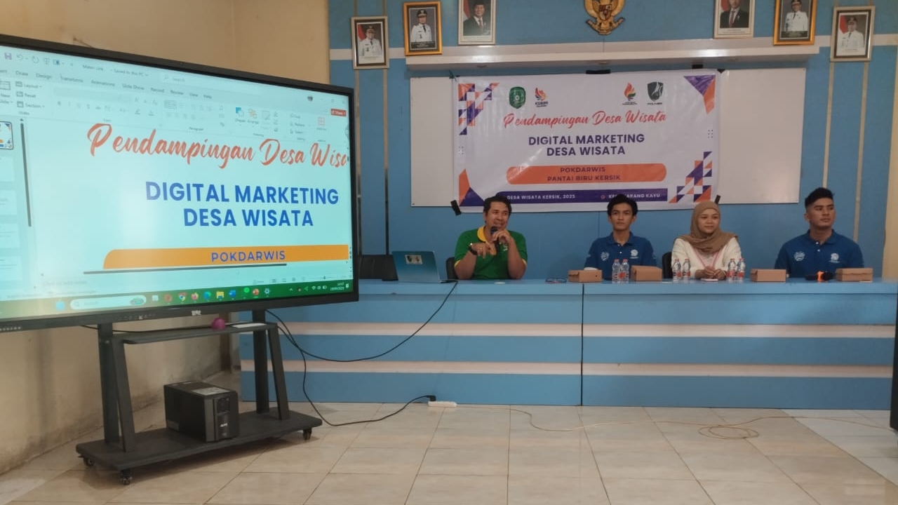 Pendampingan Digital Marketing untuk Desa Wisata Kersik