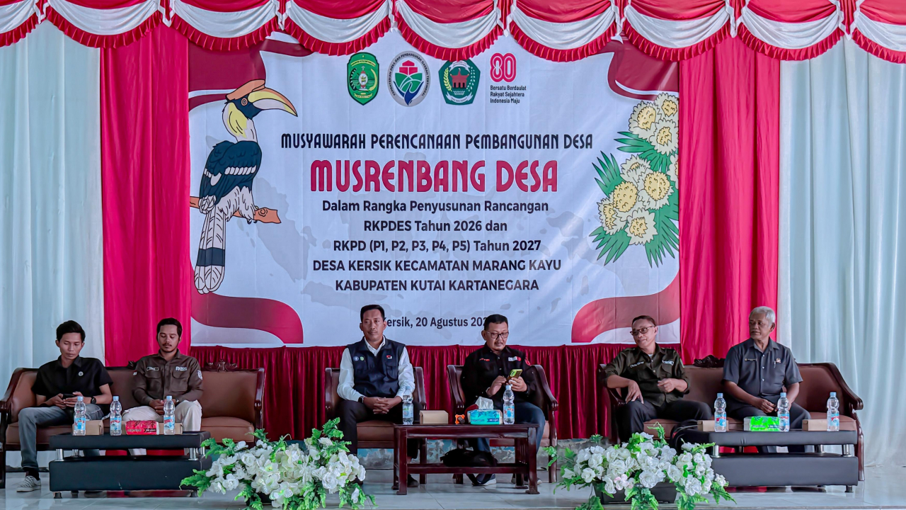 Musrenbang Desa Kersik Susun RKP Desa Tahun 2026 dan RKPD Tahun 2027