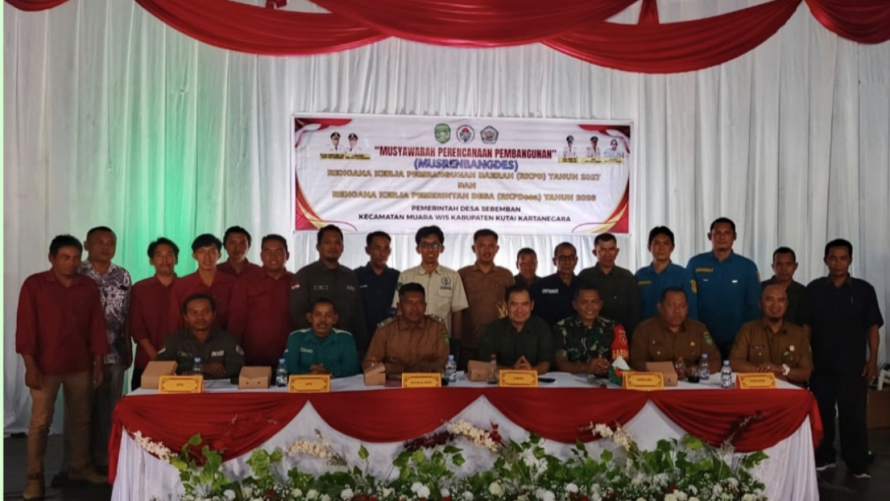 Musrenbangdes Desa Sebemban: Merancang Pembangunan Tahun 2026 dan 2027