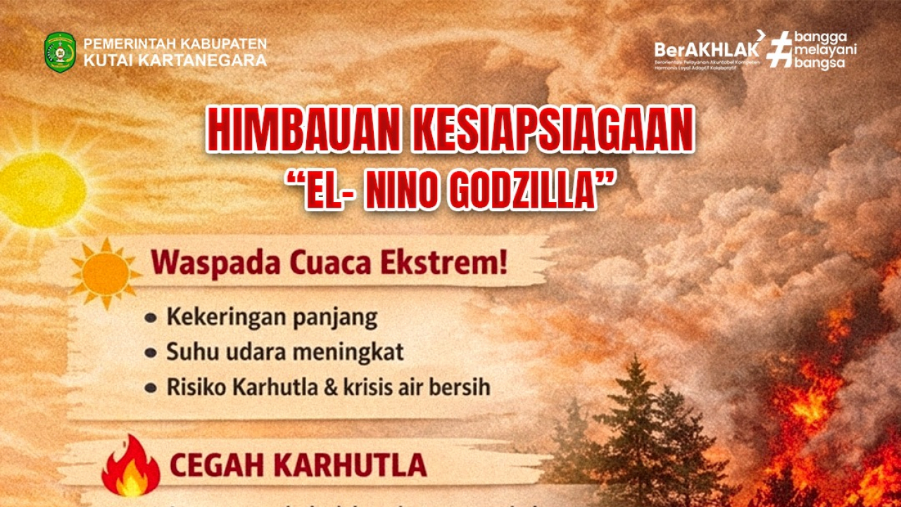HIMBAUAN KESIAPSIAGAAN EL NINO GODZILLA