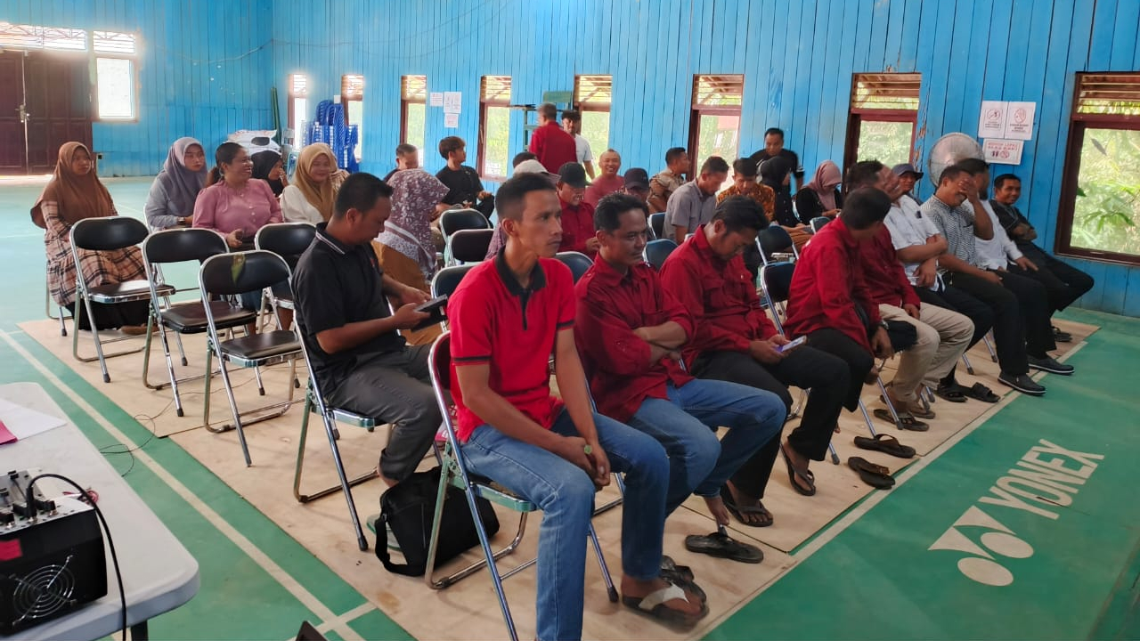 Pelantikan Ketua RT di Desa Lebak Mantan