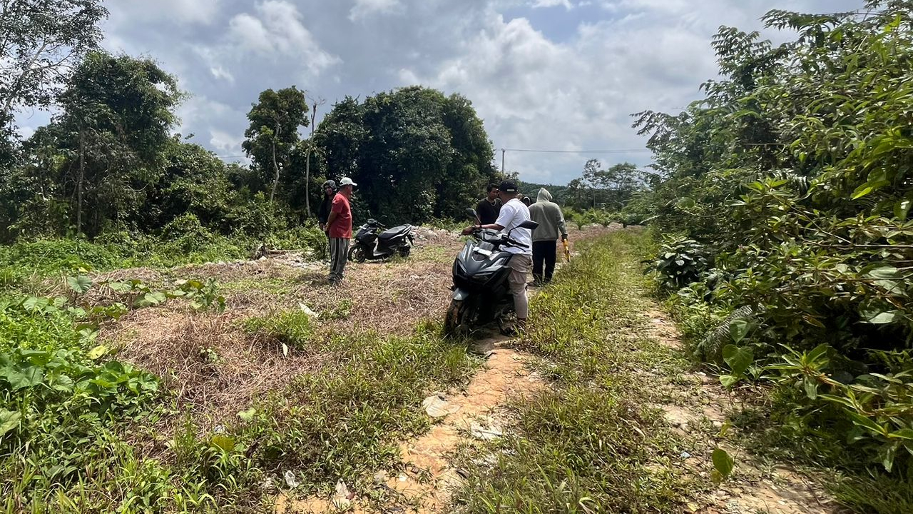 Survey Rencana Pembangunan Akses Jalan Pertanian di Desa Lebak Mantan