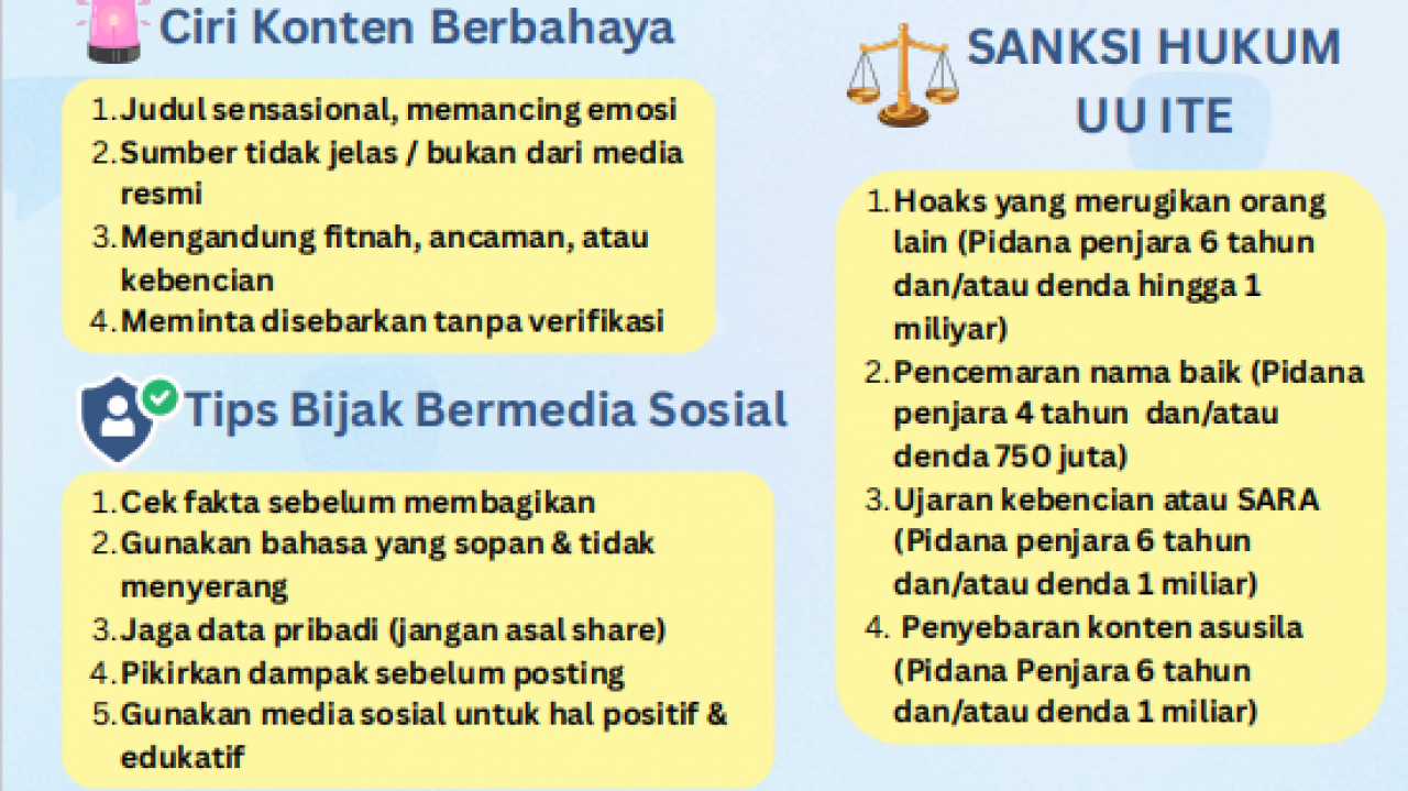 BIJAK DALAM BERMEDIA SOSIAL