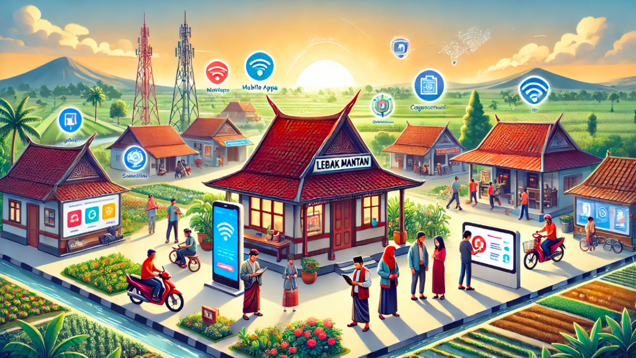 Desa Lebak Mantan Bergerak Menuju Transformasi Digital