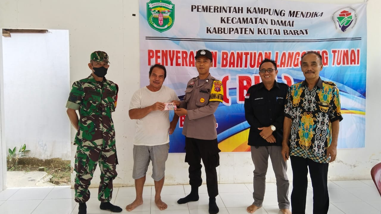 Penyaluran Bantuan Langsung Tunai Dana Desa Bulan Juli dan Agustus Tahun 2024 di Desa Mendika