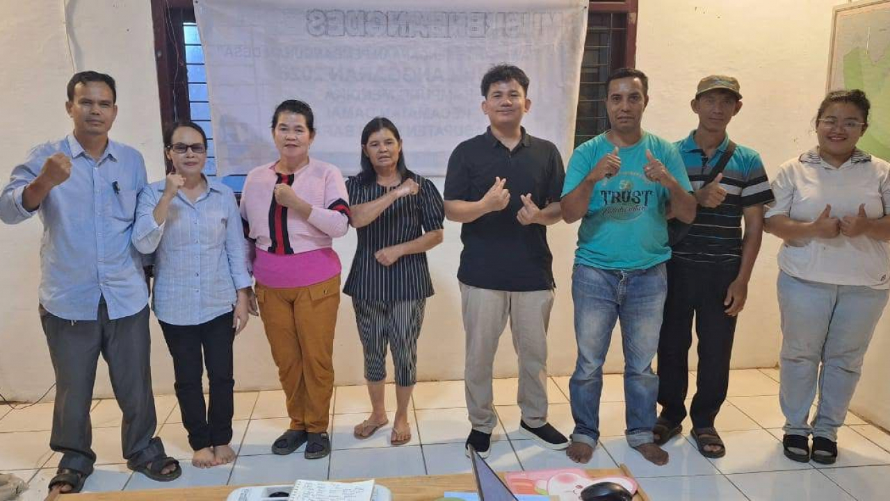 Koperasi merah putih mendika, mengadakan rapat penentuan unit usaha