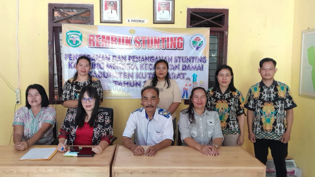 Rembuk Stunting Tahun 2025 di Desa Mendika