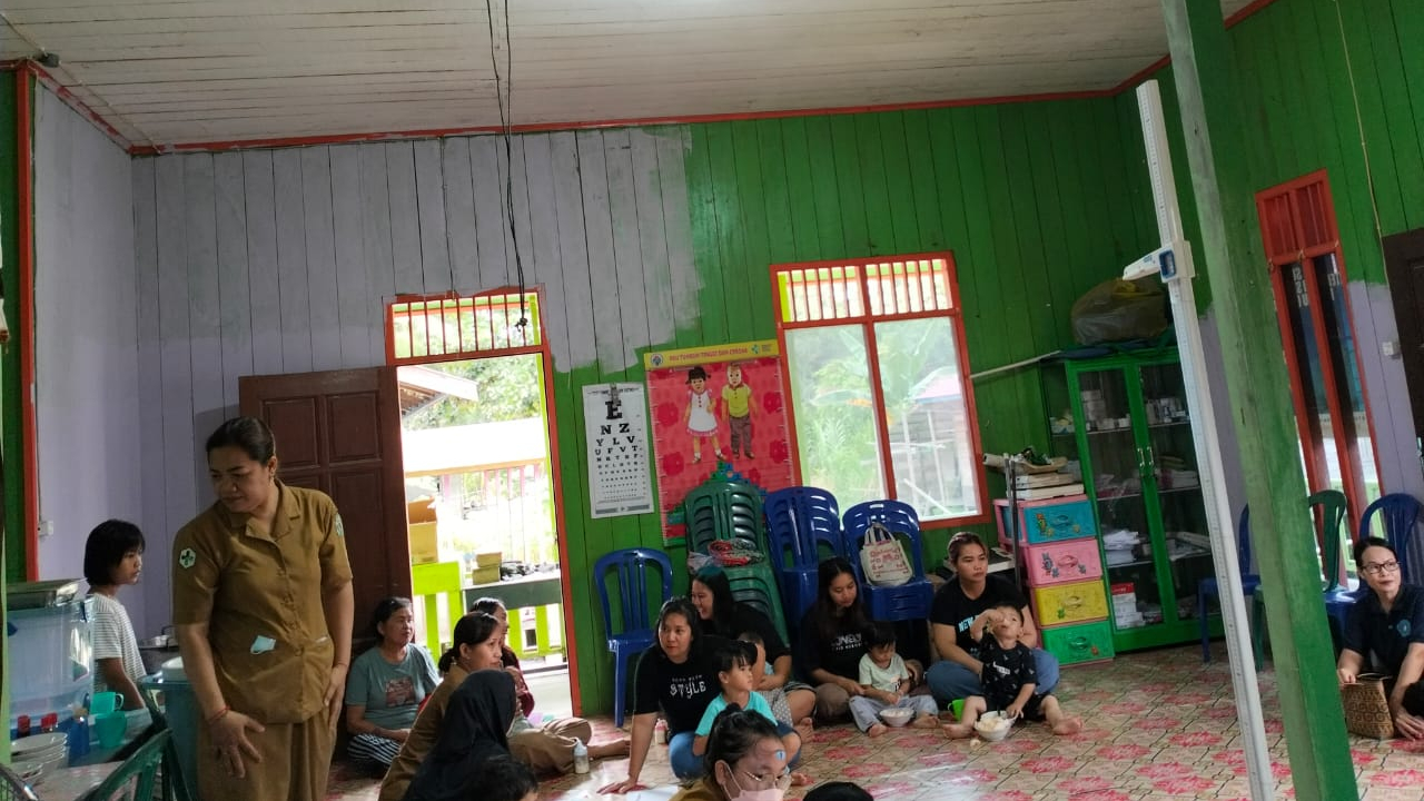 Posyandu Bunga Matahari Kampung Mendika Gelar Pemeriksaan Kesehatan Balita dan Ibu Hamil